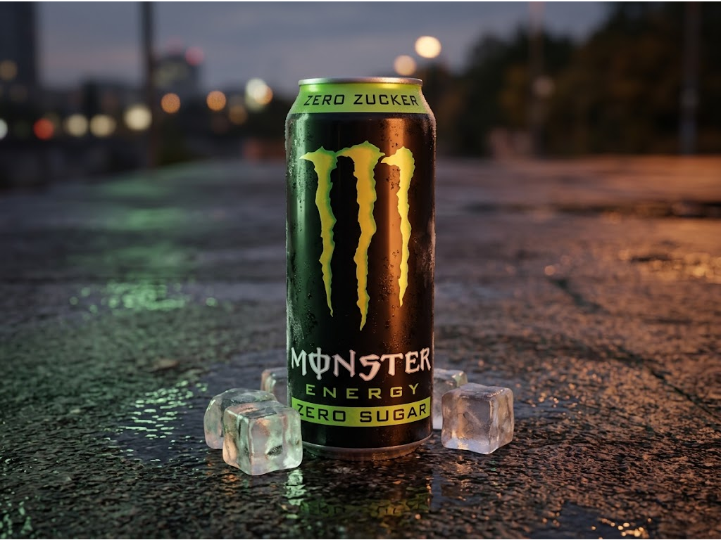 Monster Energy Green Zero Sugar 500 ml - lifestyle