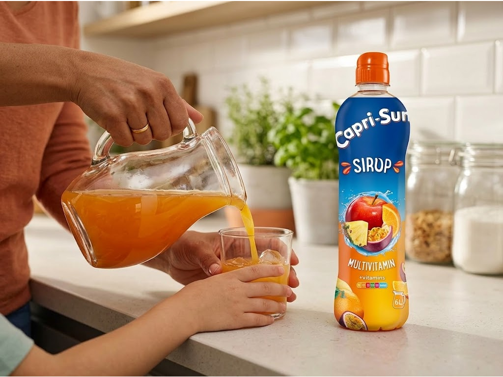 Capri-Sun multivitaminový sirup s vitamíny 600 ml - použití v kuchyni