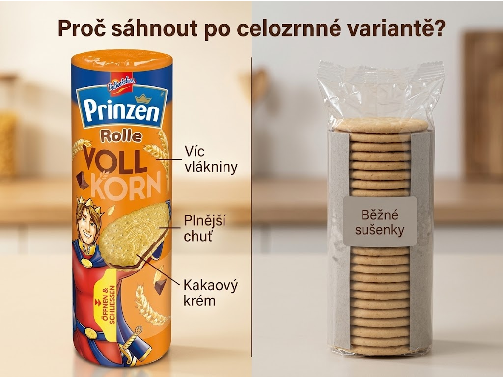 Prinzen Rolle Vollkorn 352 g - srovnání