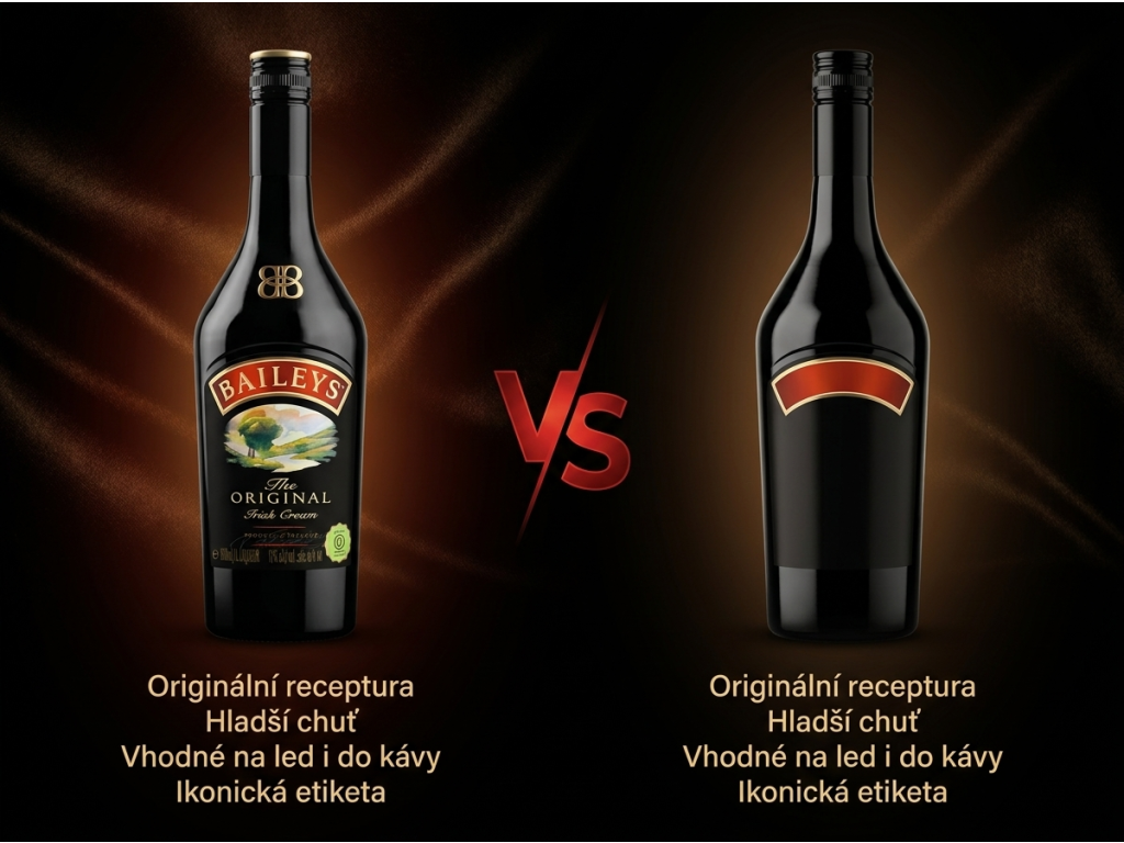 Baileys Original Irish Cream 17 % 1 l - srovnání