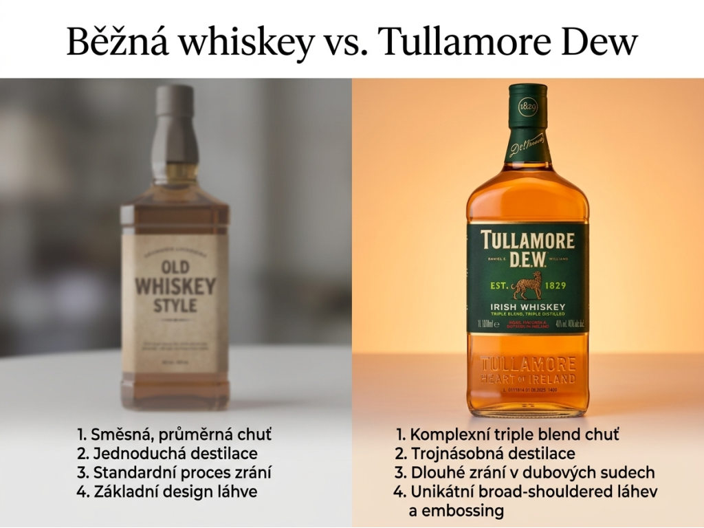 Tullamore Dew 1 l - srovnání