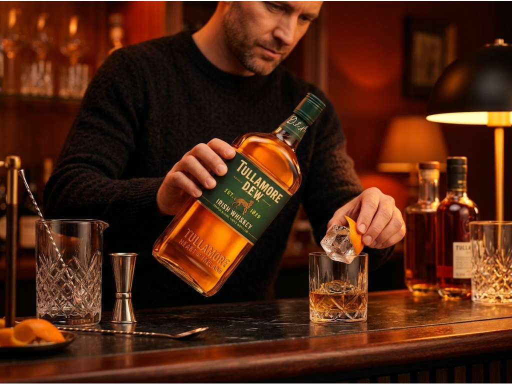 Tullamore Dew 1 l - servírování