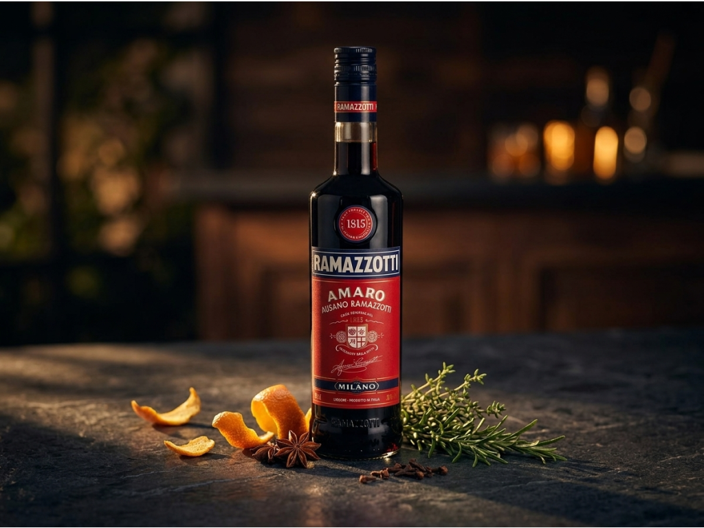 Ramazzotti Amaro bylinný likér 30 %, 0,7 l - atmosféra