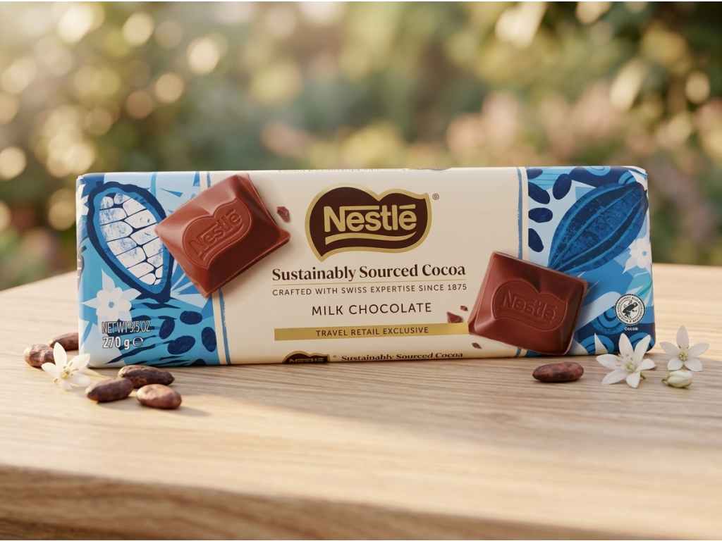 Nestlé SSC mléčná čokoláda 270 g - přírodní kontext