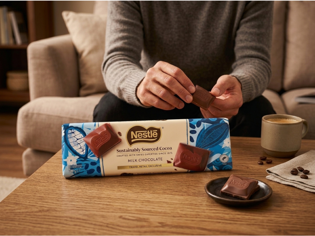 Nestlé SSC mléčná čokoláda 270 g - použití