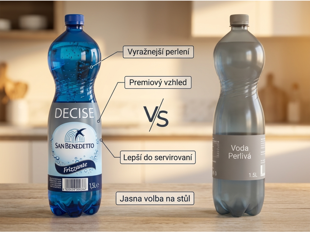 San Benedetto perlivá oligominerální voda 1,5 l - srovnání