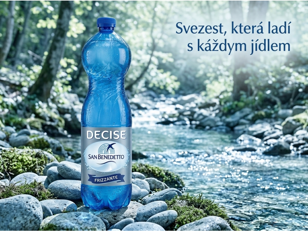 San Benedetto perlivá oligominerální voda 1,5 l - lifestyle v přírodě