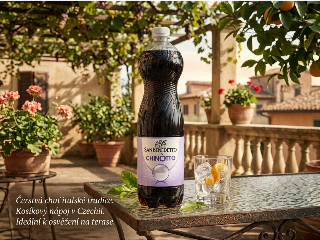 San Benedetto Chinotto limonáda 1,5 l - italské osvěžení