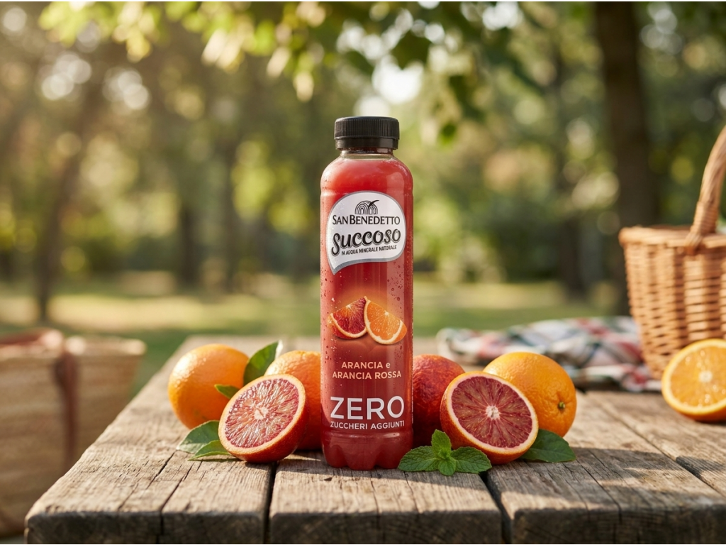 San Benedetto Succoso Zero pomeranč a krvavý pomeranč 0,4 l - v prostředí