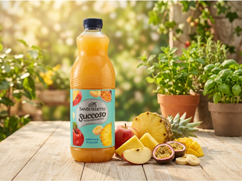 San Benedetto Succoso Ananas Fusion - ovocná chuť
