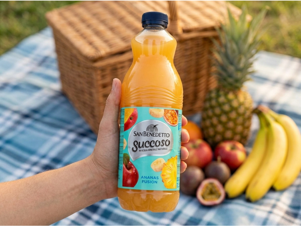 San Benedetto Succoso Ananas Fusion - praktické balení