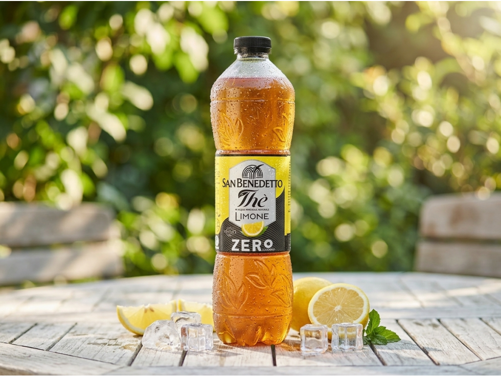San Benedetto ledový čaj citron Zero 1,5 l - letní osvěžení