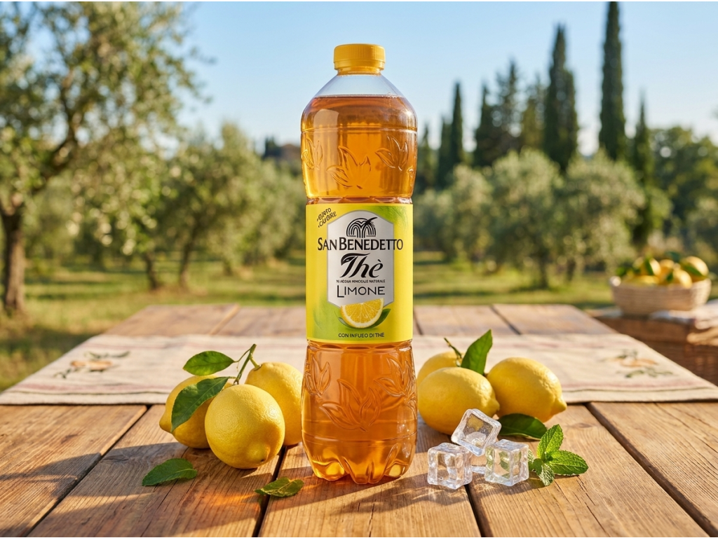 San Benedetto ledový čaj citron Zero 1,5 l - letní osvěžení