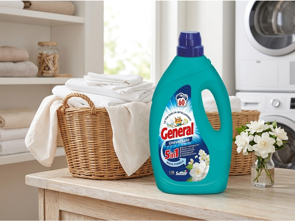 General Universale prací gel 5v1, 60 praní, 2,7 l - univerzální praní a svěžest