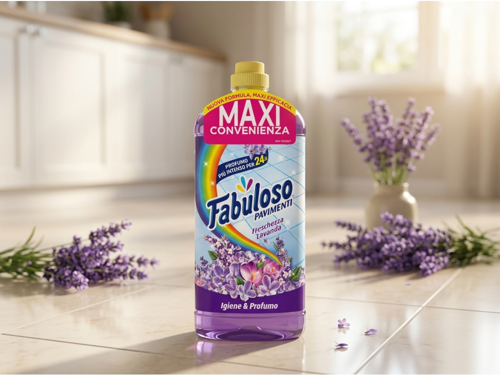 Fabuloso čistič na podlahy s vůní levandule 1,25 l - levandulová vůně