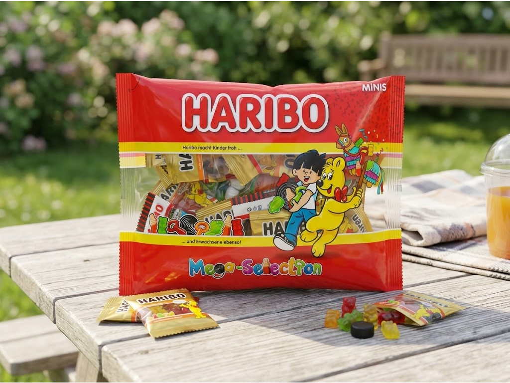 Haribo Mega Selections Minis 30 ks 425 g - sladké sdílení