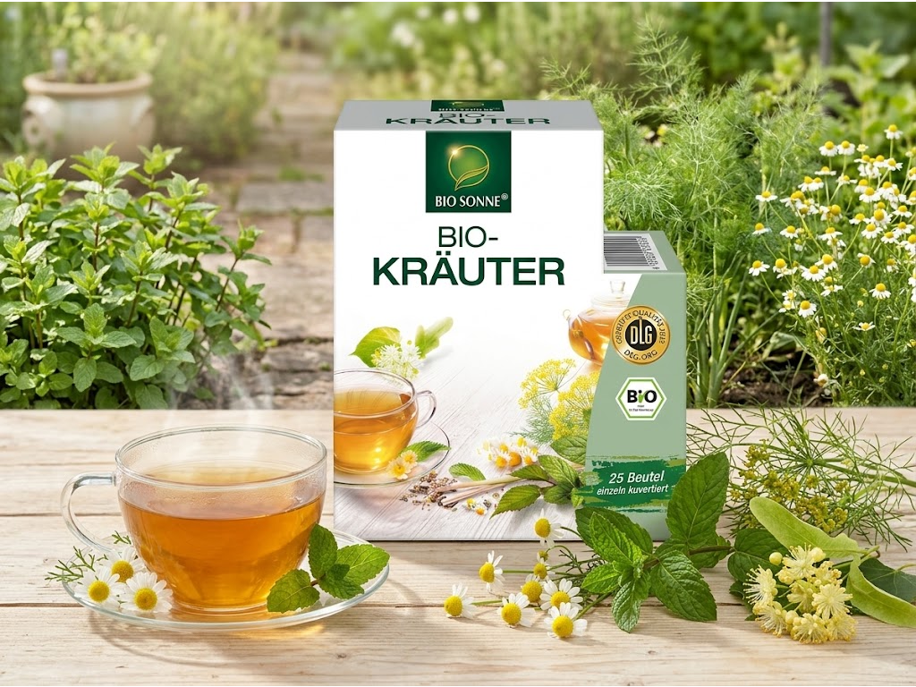 Bio Sonne BIO bylinný čaj 25 ks, 50 g - bylinná atmosféra