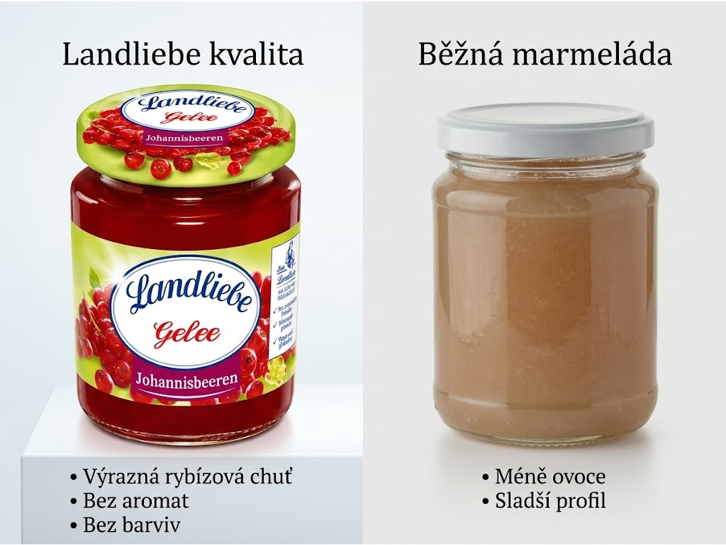 Landliebe rybízový džem 200 g - srovnání