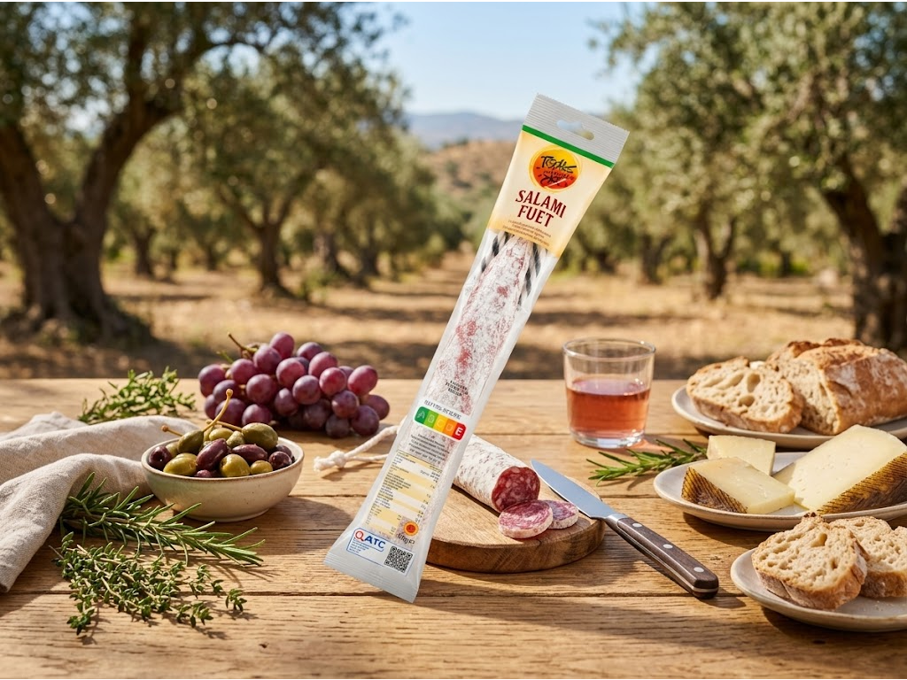 Tesoros del Sur španělský salám Fuet 170 g - tapas inspirace