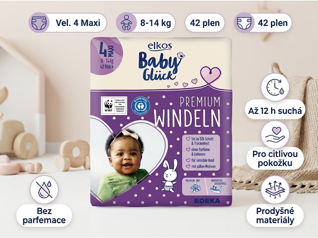 Elkos Baby Glück - infografika benefitů