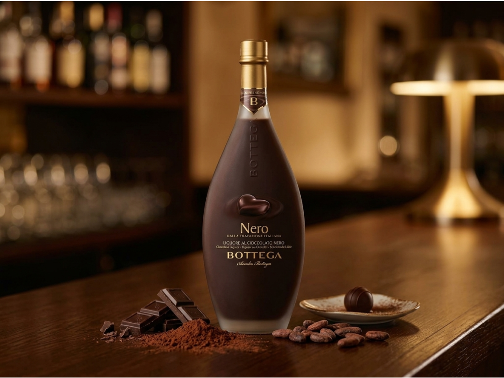 Bottega Nero s hořkou čokoládou a kakaem