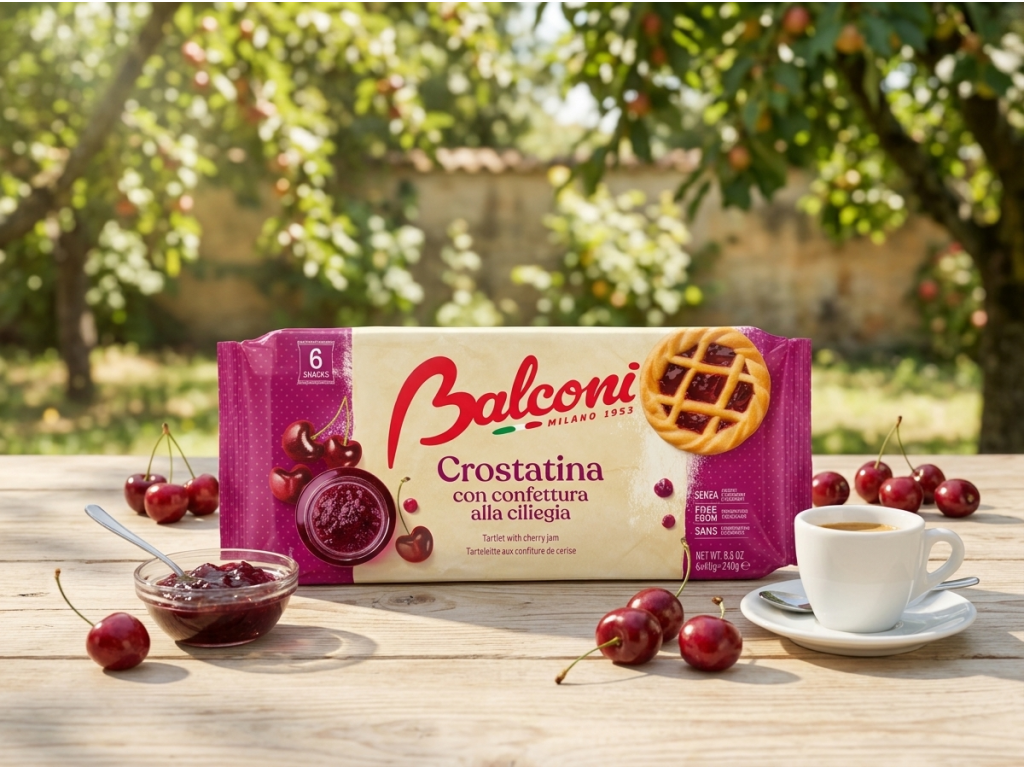 Balconi třešňové tartaletky 6 ks, 240 g - servírování