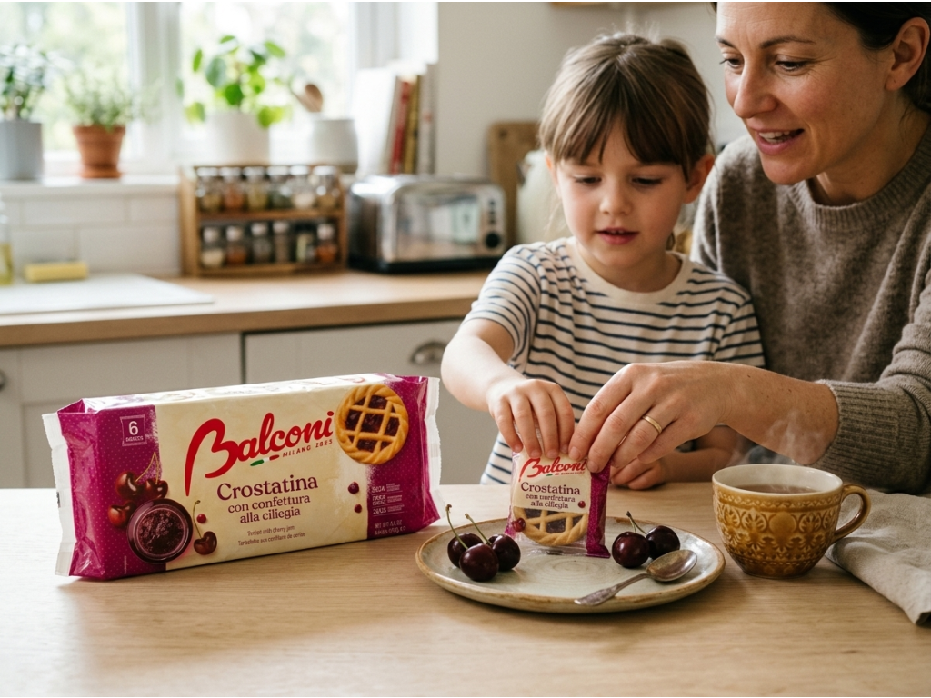 Balconi třešňové tartaletky 6 ks, 240 g - použití