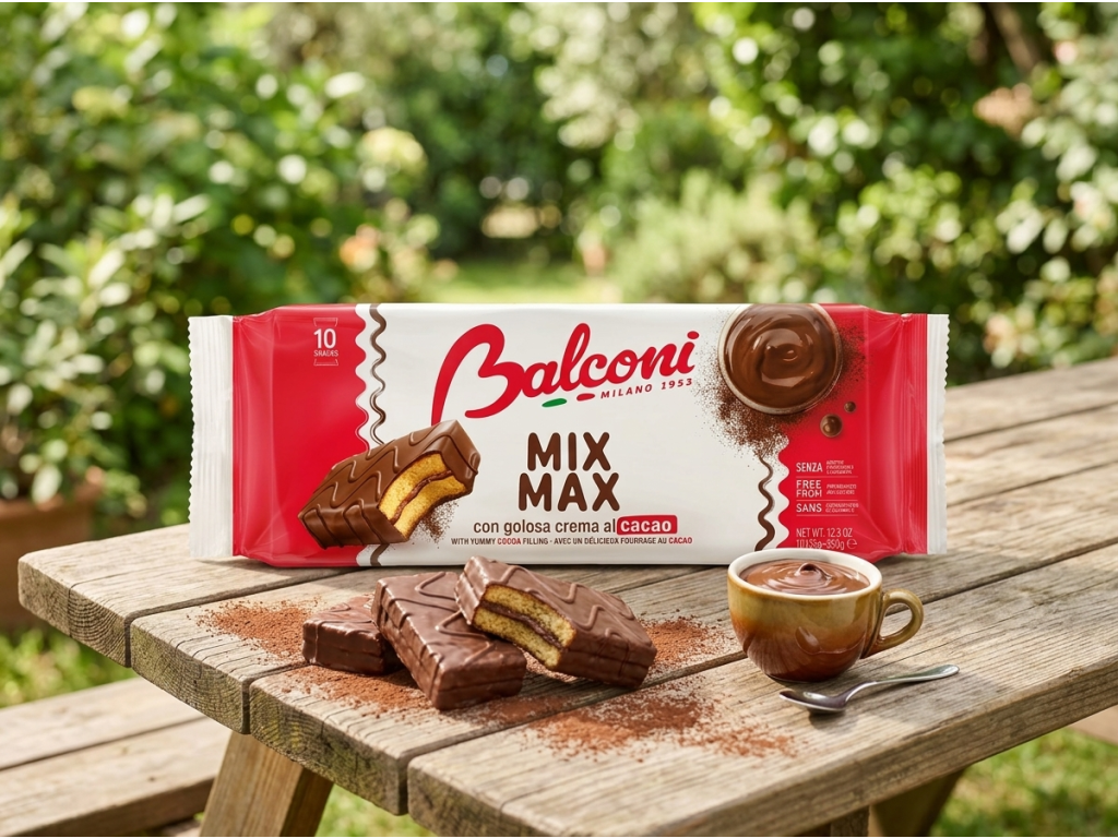 Balconi Mix Max kakaové řezy v prostředí