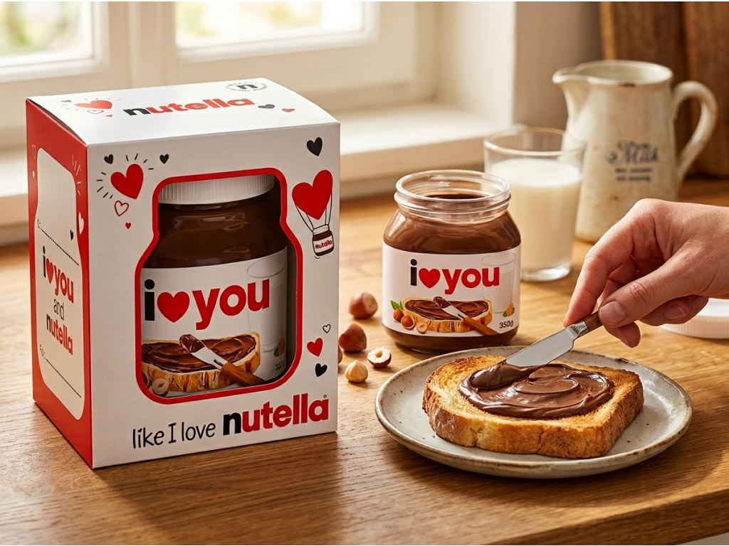 Ferrero Nutella dárkové balení 350 g - mazání na pečivo