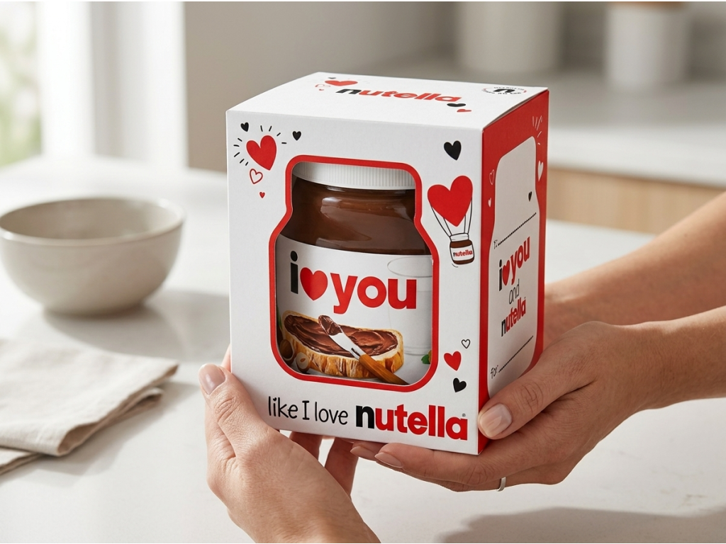 Ferrero Nutella dárkové balení 350 g - dárek do ruky
