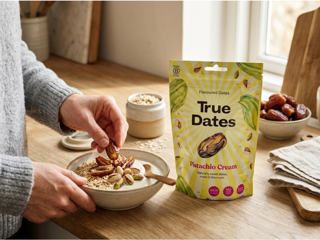 True Dates datle s pistáciovým krémem 100 g - použití v kuchyni