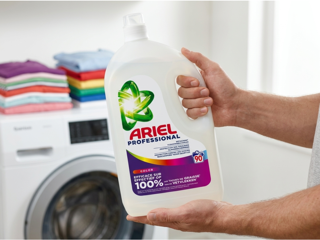 Ariel Professional prací gel Color 90 praní 4,05 l - balení v ruce