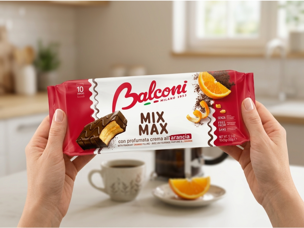 Balconi Mix Max - balení držené v ruce