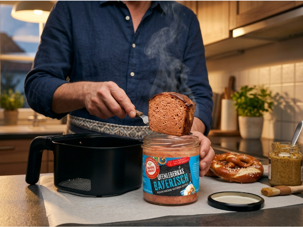 Mehlig & Heller bavorská sekaná ve skle 250 g - příprava