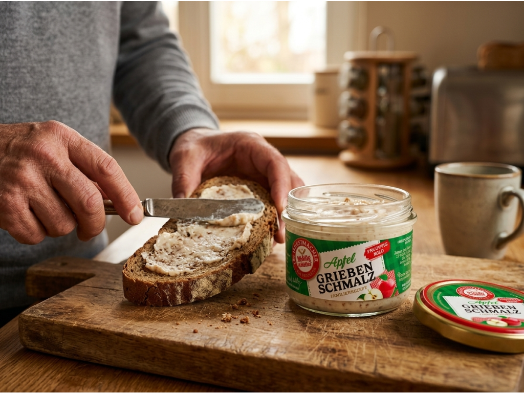 Mehlig & Heller škvarková pomazánka s jablky 160 g - mazání na pečivo
