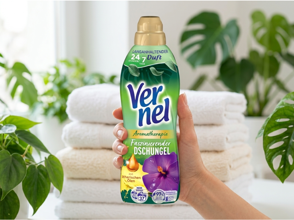 Vernel Aromaterapie Fascinující džungle aviváž 37 dávek, 814 ml - balení do ruky