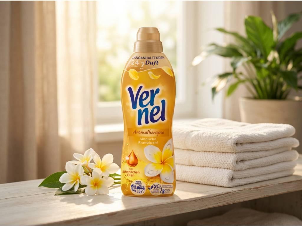 Vernel Aromaterapie Sinnliche Frangipani aviváž 37 dávek, 814 ml - vůně frangipani