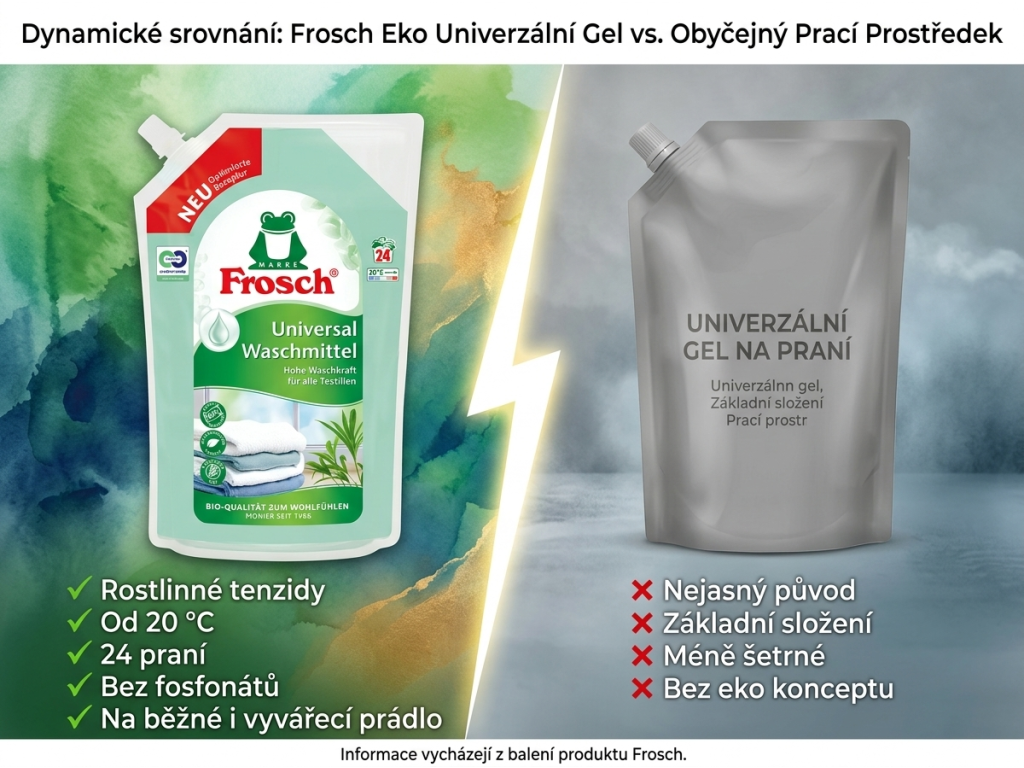 Frosch Eko univerzální gel na praní 1,8 l, 24 praní - srovnani