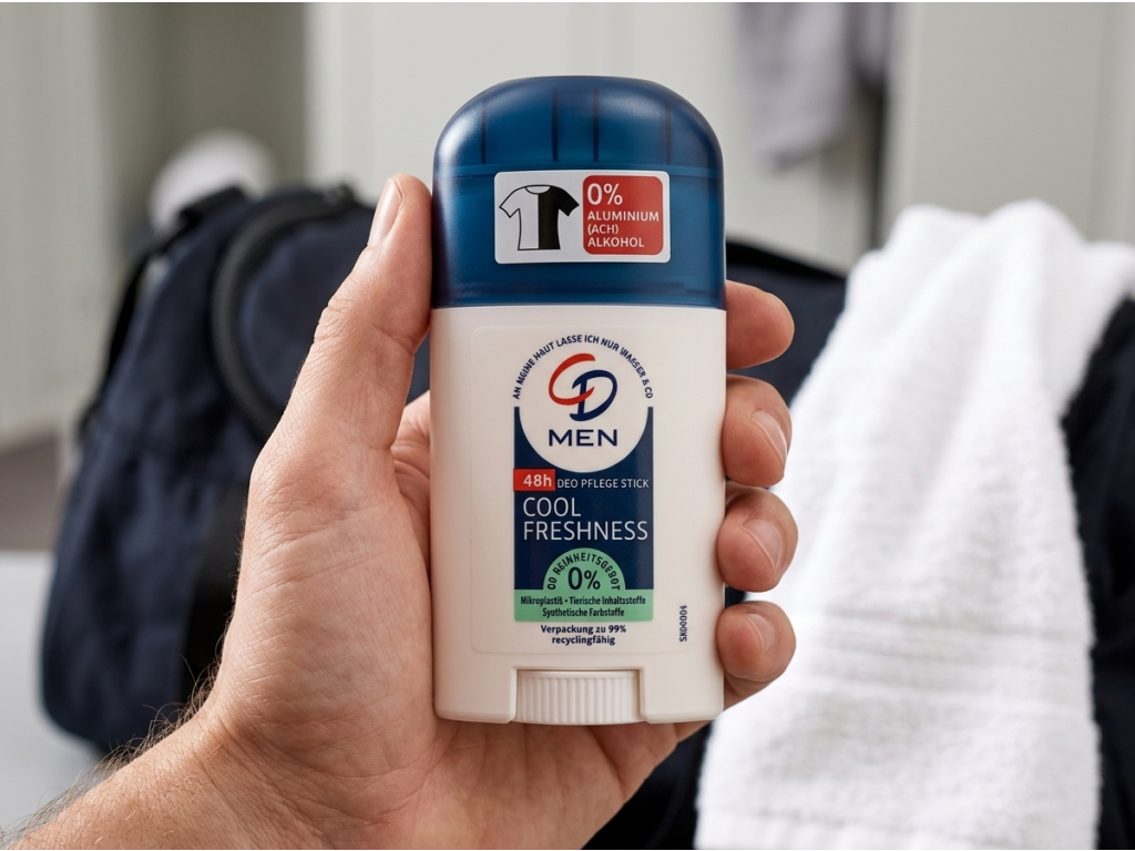 CD Men tuhý deodorant Cool Freshness 1 ks 40 ml - praktické balení do tašky