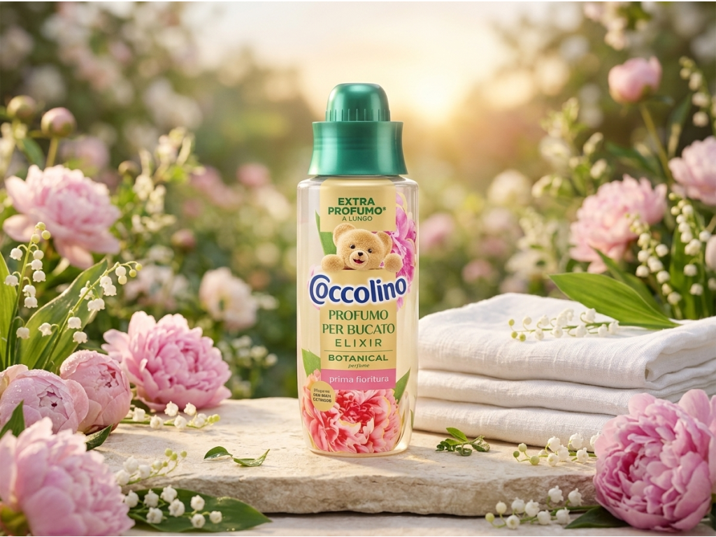 Coccolino Elixir Prima Fioritura parfém na prádlo 342 ml - květinová inspirace