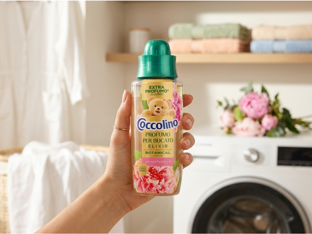 Coccolino Elixir Prima Fioritura parfém na prádlo 342 ml - praktické balení