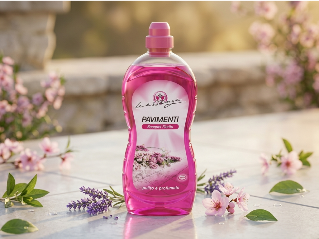 Dilly Le Essenze Bouquet Fiorito čistič na podlahy s květinovou vůní 1 l - květinová inspirace