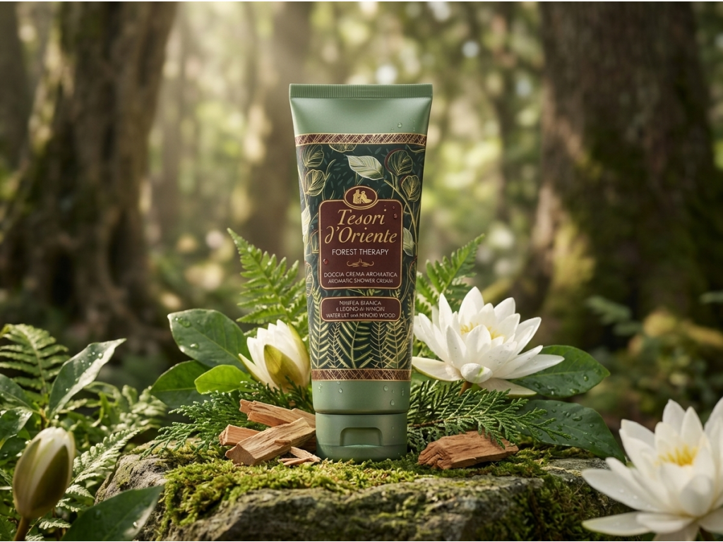 Tesori d'Oriente Forest Therapy sprchový krém 250 ml - přírodní atmosféra