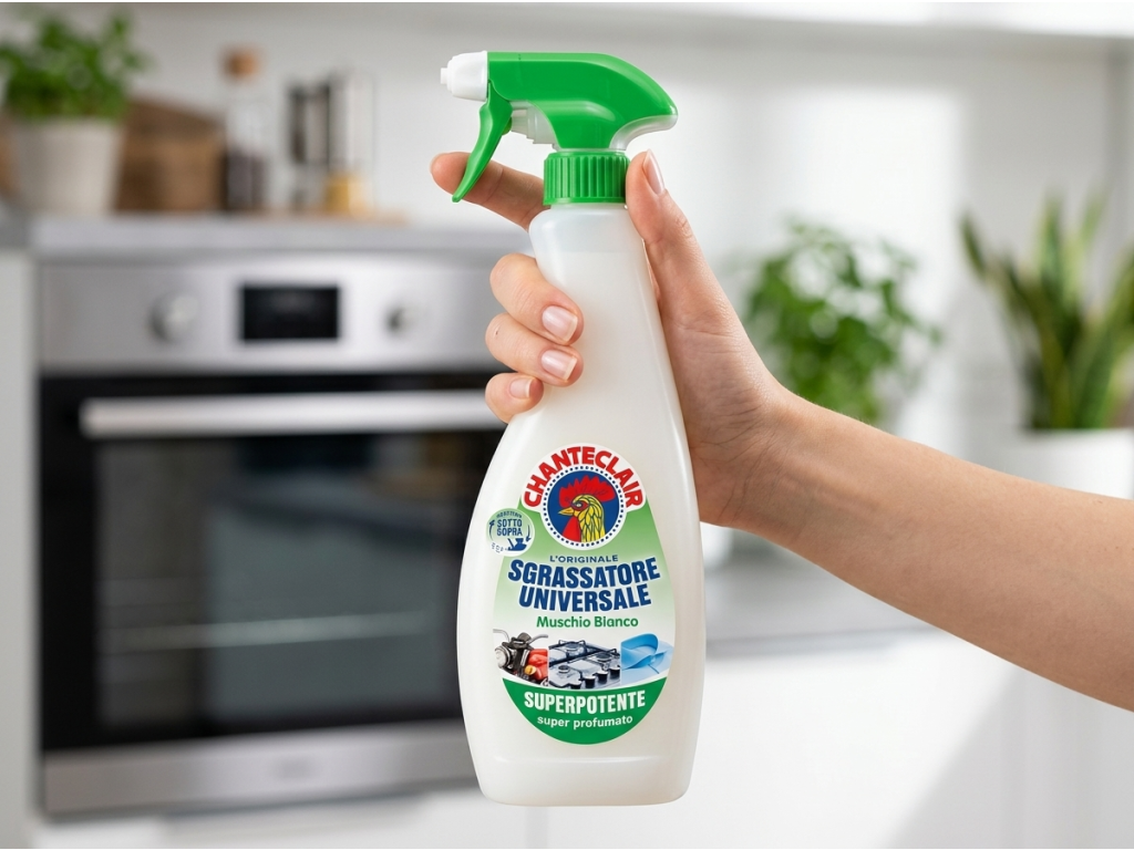 Chanteclair univerzální odmašťovač s vůní bílého mošusu 600 ml v praktickém balení