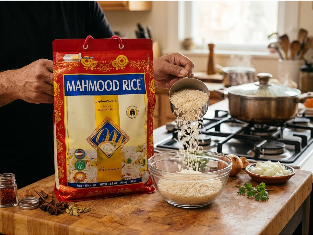 Příprava Mahmood Sella Basmati rýže