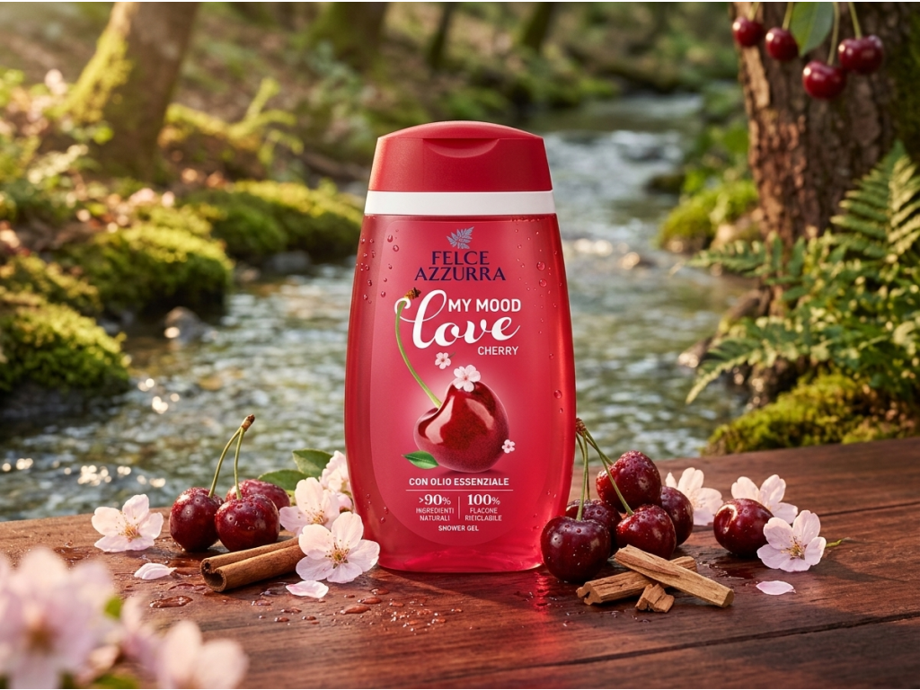 Felce Azzurra Love Cherry s třešněmi a skořicí