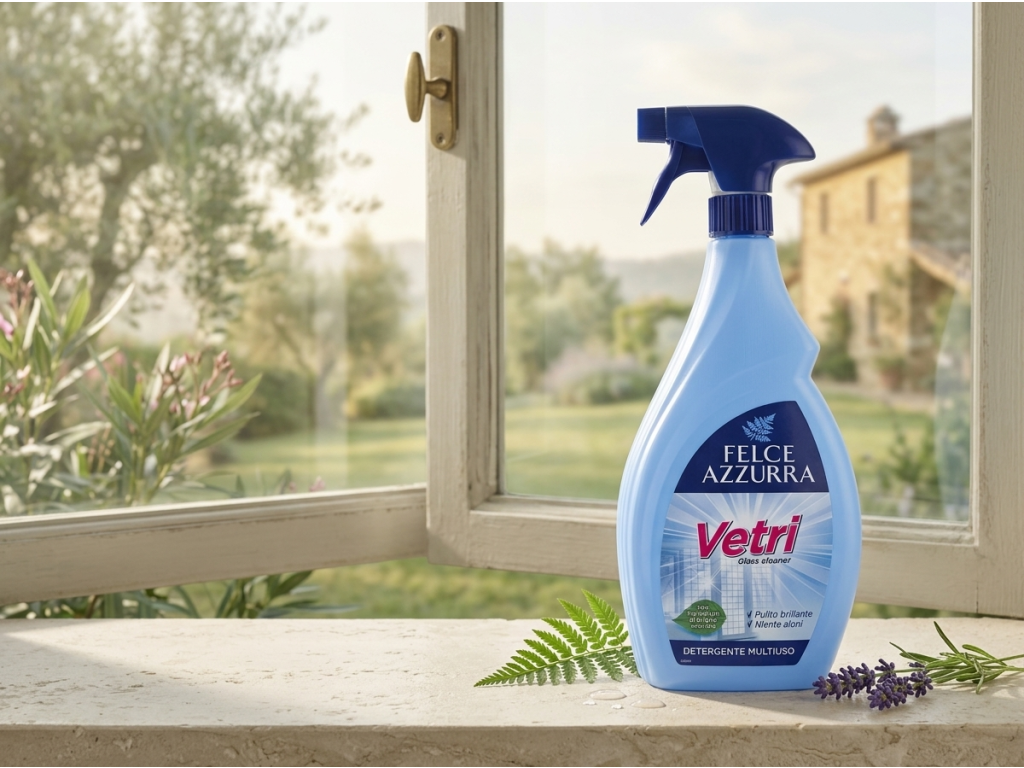 Felce Azzurra Vetri 750 ml v čistém interiéru