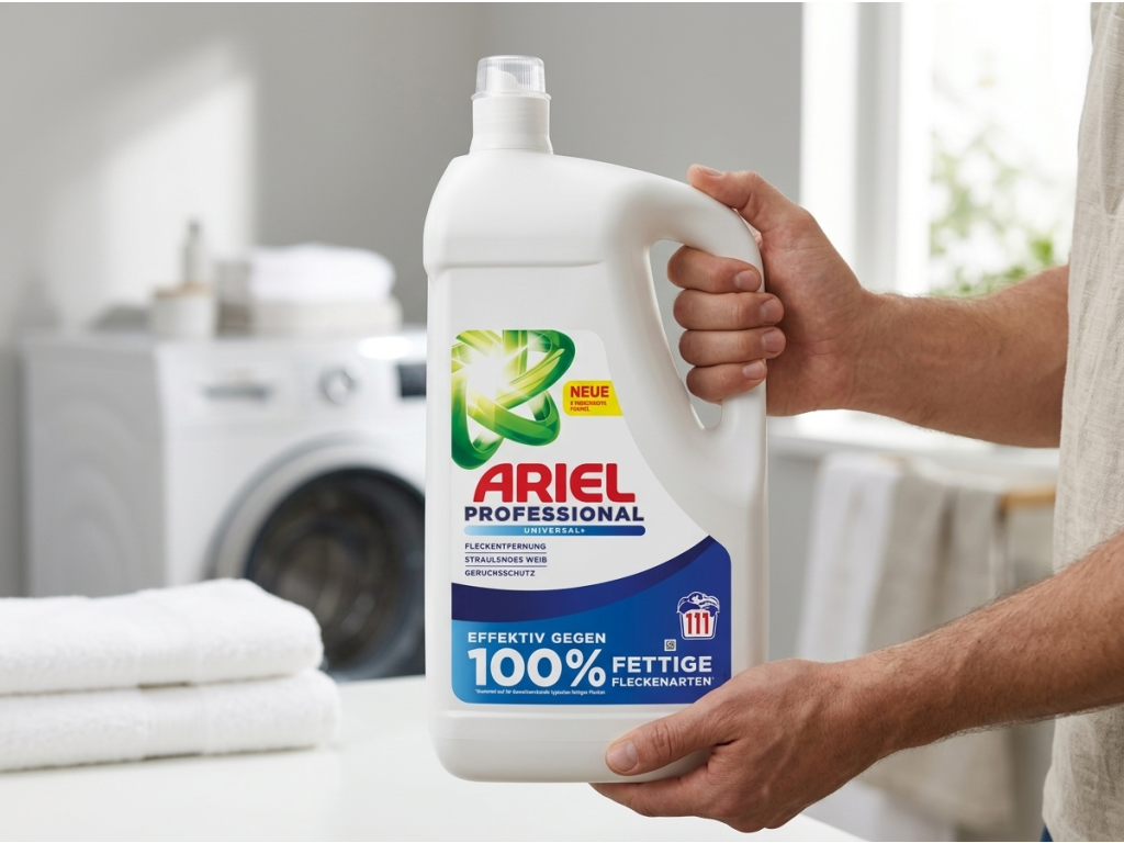 Ariel Professional prací gel Universal+ 111 praní 4,995 l - velké balení