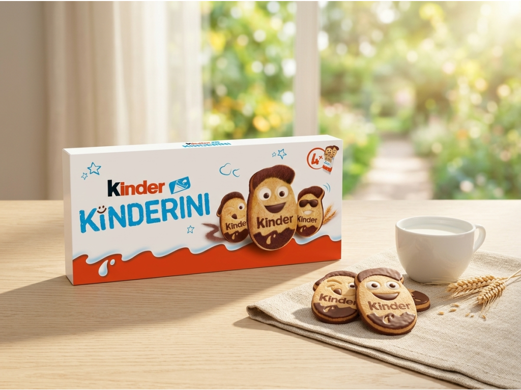 Kinder Kinderini v příjemném snídaňovém prostředí