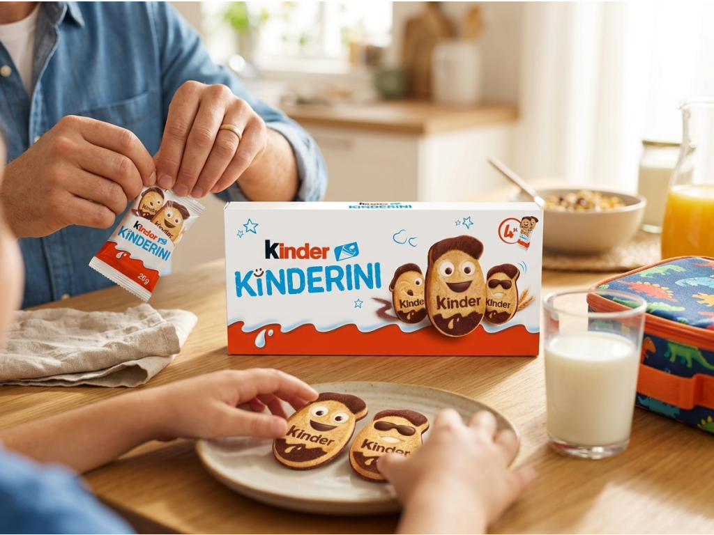Rodinná svačina s Kinder Kinderini